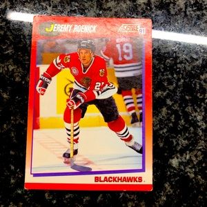 Jeremy Roenick Score 1991 #220 hockey card!!!